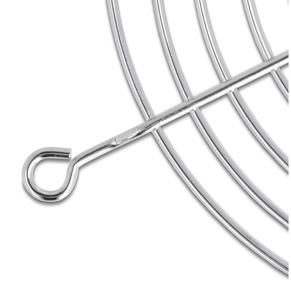 DELOCK σχάρα για 60mm ανεμιστήρα 67305, μεταλλική, ασημί - Ψύξη - Modding