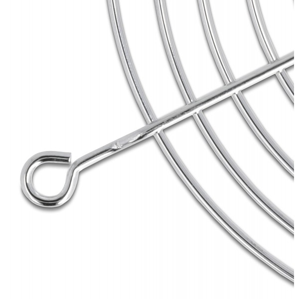 DELOCK σχάρα για 92mm ανεμιστήρα 67307, μεταλλική, ασημί - Ψύξη - Modding