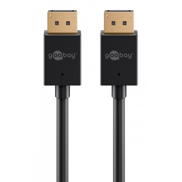 GOOBAY καλώδιο DisplayPort 77442, 8K/120Hz, 40 Gbps, 1m, μαύρο