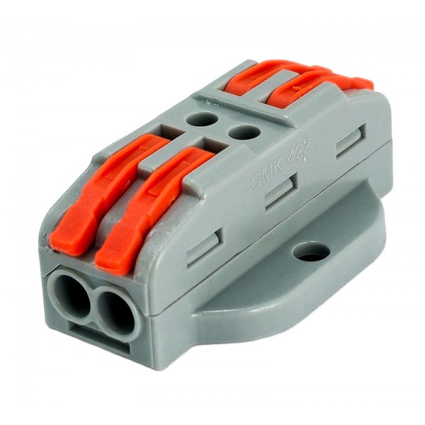 POWERTECH κλέμα σύνδεσης καλωδίων TOOL-0105, 2pin, 10τμχ - Service & Εργαλεία