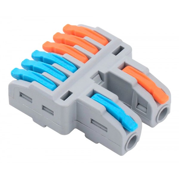 POWERTECH κλέμα σύνδεσης καλωδίων TOOL-0108, 6pin προς 2pin, 5τμχ - Service & Εργαλεία