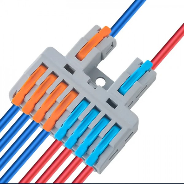 POWERTECH κλέμα σύνδεσης καλωδίων TOOL-0109, 8pin προς 2pin, 5τμχ - Service & Εργαλεία