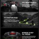 ZEBLAZE smartwatch Stratos 4 με φακό, heart rate, 1.43" AMOLED, GPS, 5 ΑΤΜ, MIL-STD-810H, μαύρο