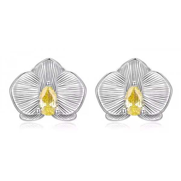 BAMOER σκουλαρίκια καρφωτά BSE1170 με κυβική ζιρκόνια, ασήμι 925, ασήμι - Προσωπική Φροντίδα