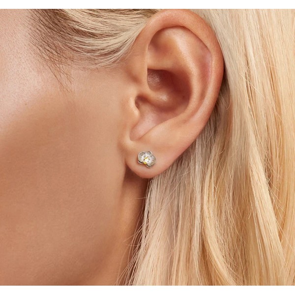 BAMOER σκουλαρίκια καρφωτά BSE1170 με κυβική ζιρκόνια, ασήμι 925, ασήμι - Προσωπική Φροντίδα