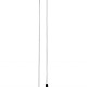 POWERTECH LED φωτιστικό οροφής HLL-0201, 29W, 4000K, Φ38x120cm, χρυσό/μαύρο