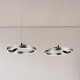 POWERTECH LED φωτιστικό οροφής HLL-0203, 42W, 4000K, 70x30x120cm, ασημί/μαύρο