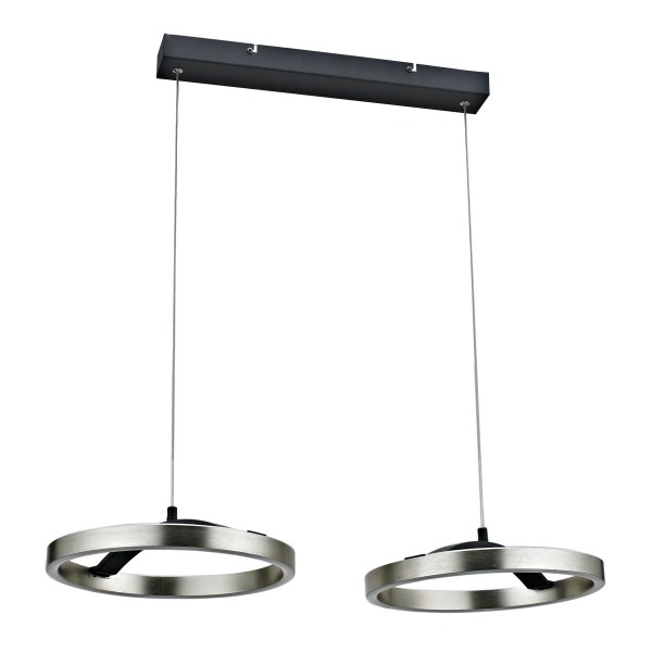 POWERTECH LED φωτιστικό οροφής HLL-0203, 42W, 4000K, 70x30x120cm, ασημί/μαύρο - Φωτιστικά Οροφής