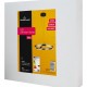 POWERTECH LED φωτιστικό οροφής HLL-0202, 29W, 4000K, Φ38x120cm, ασημί/μαύρο