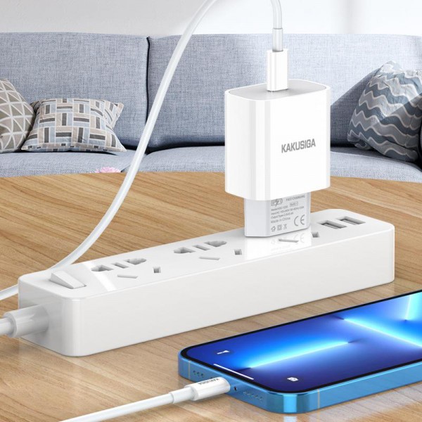 KAKUSIGA φορτιστής τοίχου KSC-1230, USB-C, 2.4A, λευκός - Σύγκριση Προϊόντων