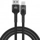 POWERTECH καλώδιο micro USB σε USB PTR-0170, 12W 2.4A, copper, 1.5m, μαύρο