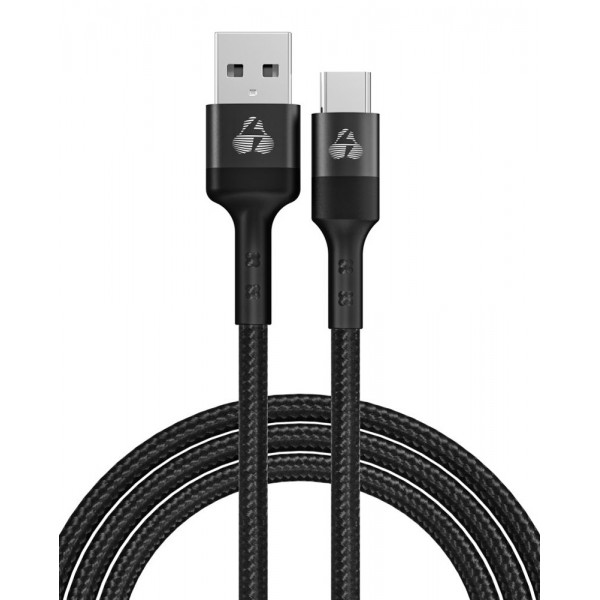POWERTECH καλώδιο USB-C σε USB PTR-0169, PD 60W, copper, 1.5m, μαύρο - USB-C (Type-C)