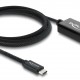 DELOCK καλώδιο USB-C σε HDMI 81704, 4K/60Hz, 2m, μαύρο