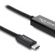 DELOCK καλώδιο USB-C σε HDMI 81704, 4K/60Hz, 2m, μαύρο