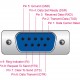 DELOCK καλώδιο USB σε RS-232 67382, 921.6Kbps, 1.8m, μαύρο