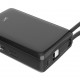SILICON POWER power bank CP10 με καλώδιο USB-C, 2x θύρες εξόδου, 10000mAh, 20W, μαύρο
