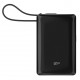 SILICON POWER power bank CP10 με καλώδιο USB-C, 2x θύρες εξόδου, 10000mAh, 20W, μαύρο