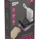 SILICON POWER power bank CP10 με καλώδιο USB-C, 2x θύρες εξόδου, 10000mAh, 20W, μαύρο