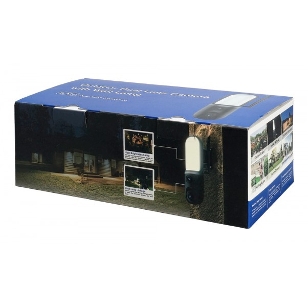 VSTARCAM smart κάμερα FC4 με φωτισμό, dual lens, 3MP, WiFi, SD, PTZ, IP66