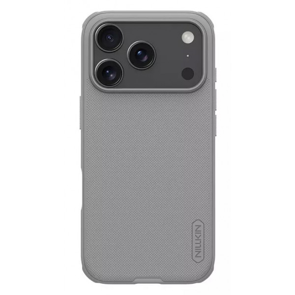 NILLKIN θήκη Super Frosted Shield Pro για Apple iPhone 17 Pro, γκρι - Θήκες