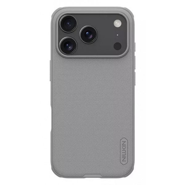 NILLKIN θήκη Super Frosted Shield Pro για Apple iPhone 17 Pro Max, γκρι - Θήκες