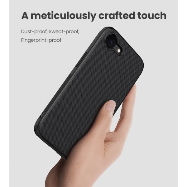 NILLKIN θήκη Super Frosted Shield Pro για Apple iPhone 16e, μαύρη - Θήκες
