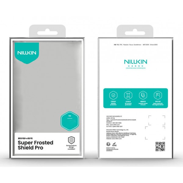 NILLKIN θήκη Super Frosted Shield Pro για Apple iPhone 16e, μαύρη