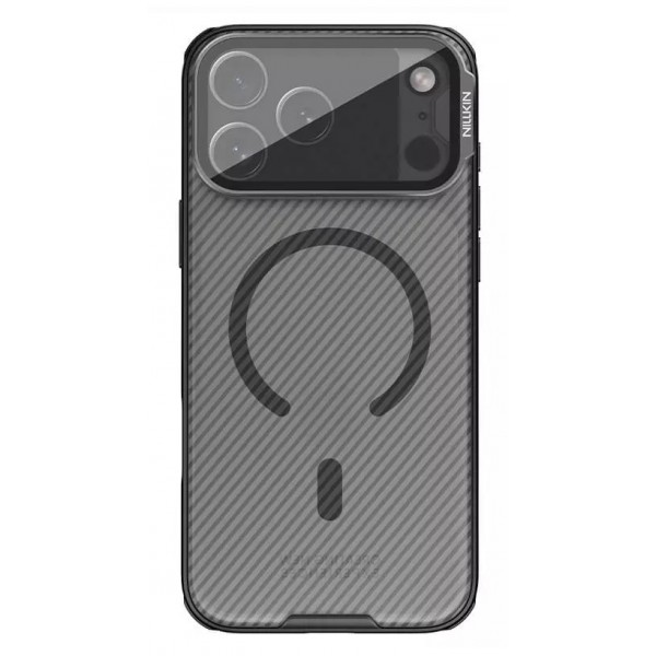 NILLKIN θήκη CamShield Prop Magnetic για Apple iPhone 17 Pro Max, διάφανη/μαύρη - Θήκες