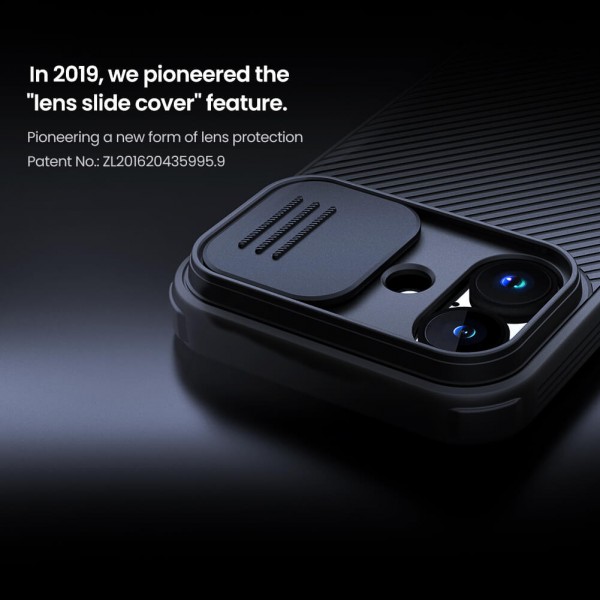 NILLKIN θήκη CamShield Pro για Apple iPhone 17, μαύρη - Θήκες