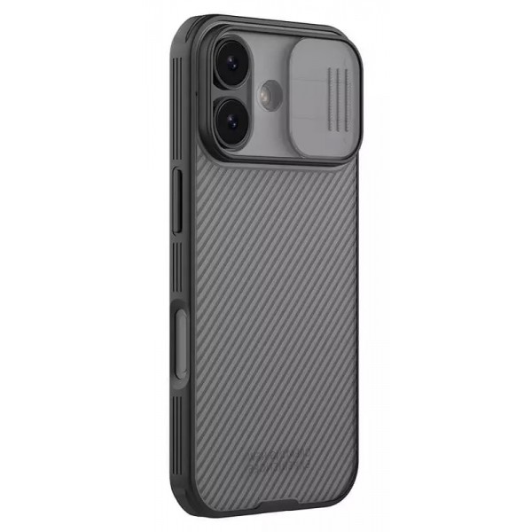 NILLKIN θήκη CamShield Pro για Apple iPhone 17, διάφανη/μαύρη