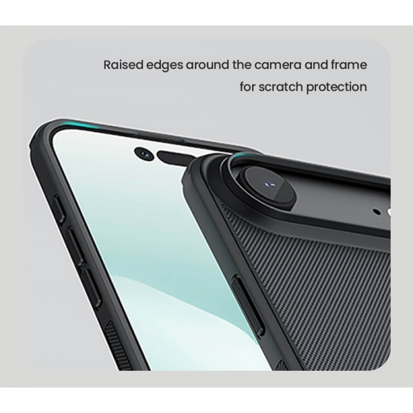 NILLKIN θήκη Super Frosted Shield Pro Magnetic για Apple iPhone 17 Air, μαύρη