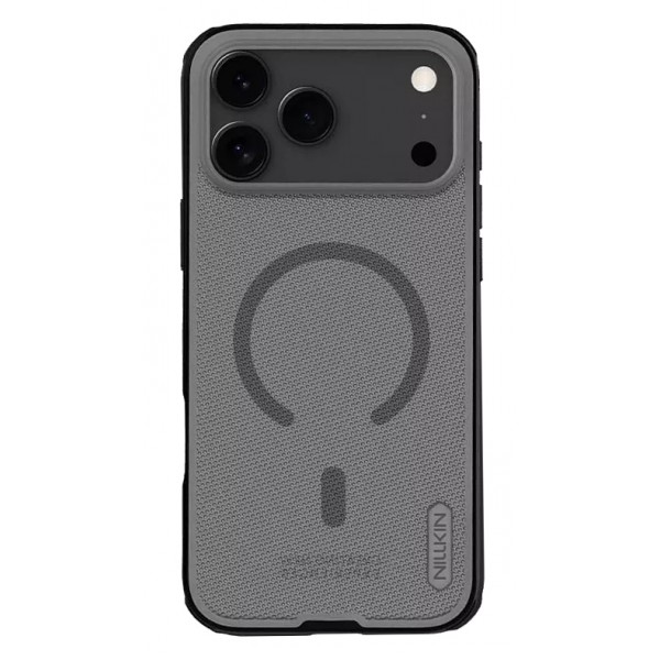 NILLKIN θήκη Super Frosted Shield Pro Magnetic για Apple iPhone 17 Pro, διάφανη/μαύρη - Θήκες