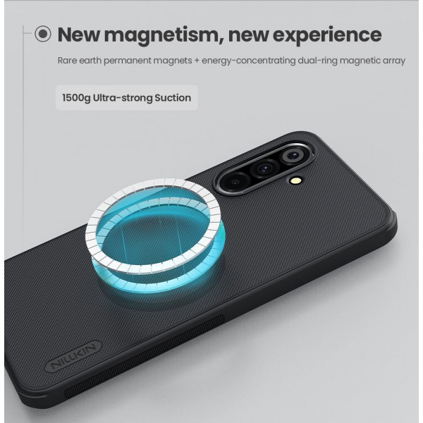 NILLKIN θήκη Super Frosted Shield Pro Magnetic για Samsung Galaxy A26 5G, μαύρη - Θήκες