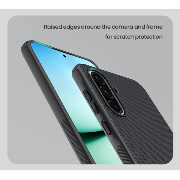 NILLKIN θήκη Super Frosted Shield Pro Magnetic για Samsung Galaxy A36 5G, μαύρη