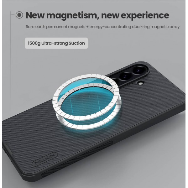 NILLKIN θήκη Super Frosted Shield Pro Magnetic για Samsung Galaxy A56 5G, μαύρη - Θήκες