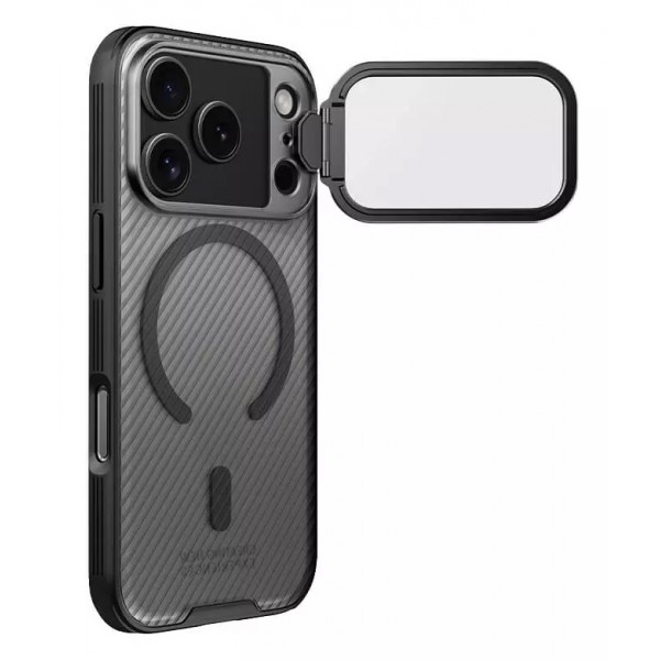 NILLKIN θήκη CamShield Prop Magnetic για Apple iPhone 17 Pro, διάφανη/μαύρη