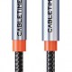 CABLETIME καλώδιο προέκτασης ήχου 3.5mm CT-AE35M, gold plated, 2m, μαύρο