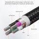 CABLETIME καλώδιο USB-C σε USB Type B CT-CMBM1, 480Mbps, 1m, μαύρο