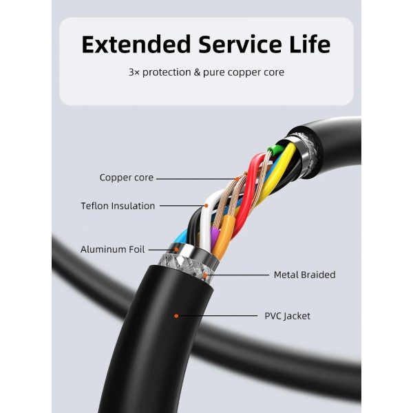 CABLETIME καλώδιο προέκτασης USB CT-AMAFA3, active, 5Gbps, 5m, μαύρο