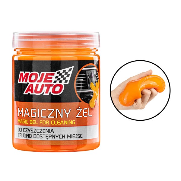 MOJE AUTO καθαριστικό gel επιφανειών 19-661, 200g, πορτοκαλί - Σπίτι & Gadgets