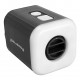 POWERTECH μίνι τρόμπα PT-1554 με φακό, 5W, επαναφορτιζόμενη, μαύρη
