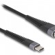 DELOCK καλώδιο USB σε USB-C 81123, 60W, 480Mbps, 3m, μαύρο