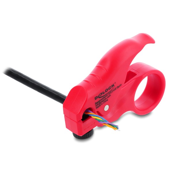 DELOCK εργαλείο απογύμνωσης καλωδίων δικτύου 90996, ρυθμιζόμενη λεπίδα - Service & Εργαλεία