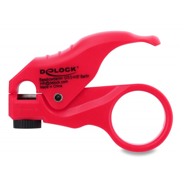 DELOCK εργαλείο απογύμνωσης καλωδίων δικτύου 90996, ρυθμιζόμενη λεπίδα - Service & Εργαλεία