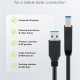 GOOBAY καλώδιο USB 3.0 σε USB Type B 95722, 0.5m, 5Gbps, μαύρο