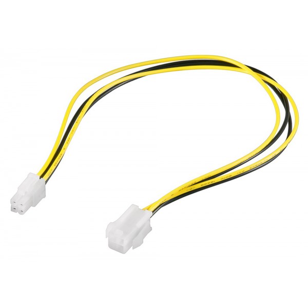 GOOBAY καλώδιο προέκτασης 4pin ATX12 P4 51359, 0.4m - Εσωτερικά PC