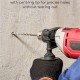 GOOBAY σετ τρυπάνια 77849 για τοίχο, χάλυβας άνθρακα/YG8, 3–10mm, κυλινδρικό, 15τμχ