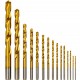 GOOBAY σετ τρυπάνια 77850 για μέταλλο, HSS, 1.5-10mm, κυλινδρικό, 15τμχ