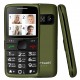 POWERTECH κινητό τηλέφωνο Sentry Eco V2 PTM-42, dual SIM, πλήκτρο SOS, χακί