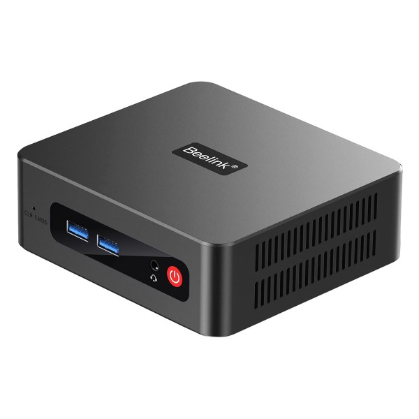 BEELINK mini PC SER3, AMD 3200U, 16GB, 500GB M.2, Windows 11 Pro - 